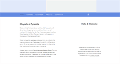 Desktop Screenshot of chrysalis-tynedale.org.uk