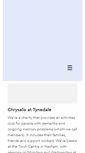 Mobile Screenshot of chrysalis-tynedale.org.uk